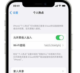 君山apple服务站点分享iPhone上个人热点丢失了怎么办 