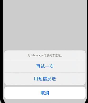 君山apple维修iPhone上无法正常发送iMessage信息