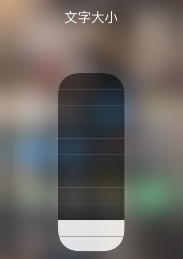 君山苹果手机维修分享小技巧：在 iPhone 控制中心快速调节字体大小 
