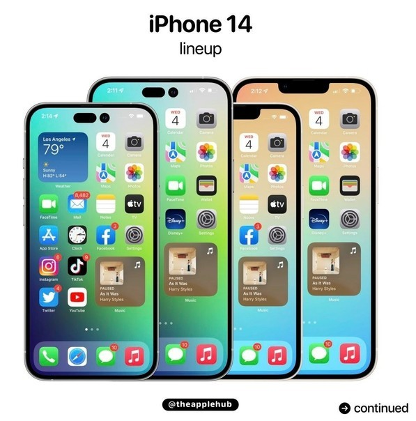 君山苹果14维修分享iPhone 14全家福 
