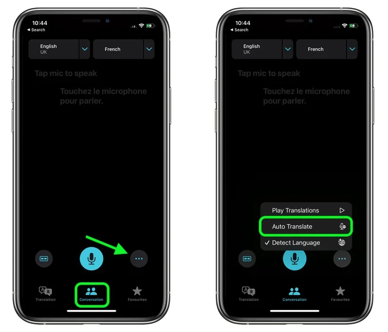 君山苹果手机维修分享iOS 15 “翻译” App 新改进 